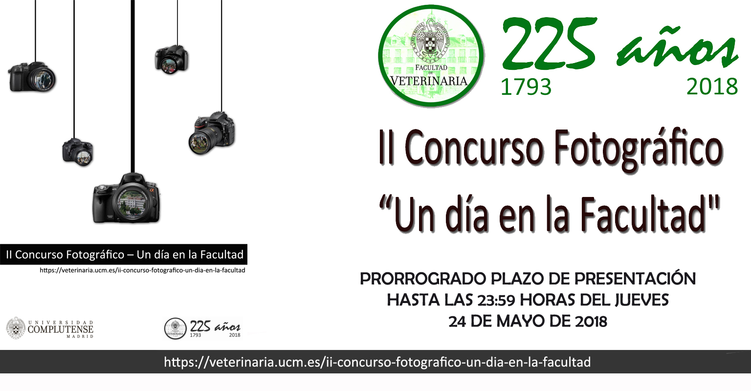 Prorrogado el plazo de inscripción del concurso de fotografía "Un día en la Facultad"