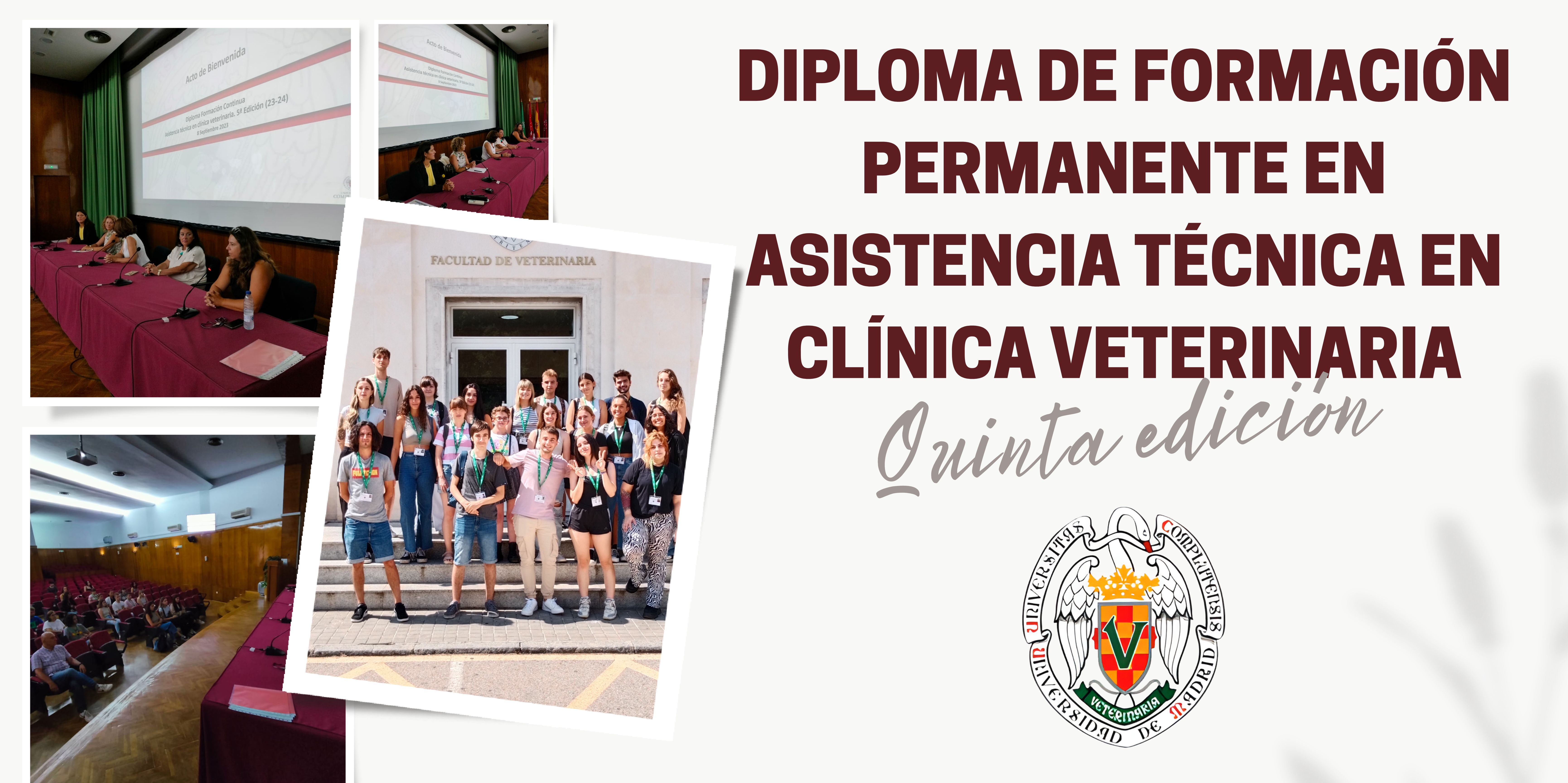 Quinta edición del Diploma de Formación Permanente en Asistencia Técnica en Clínica Veterinaria