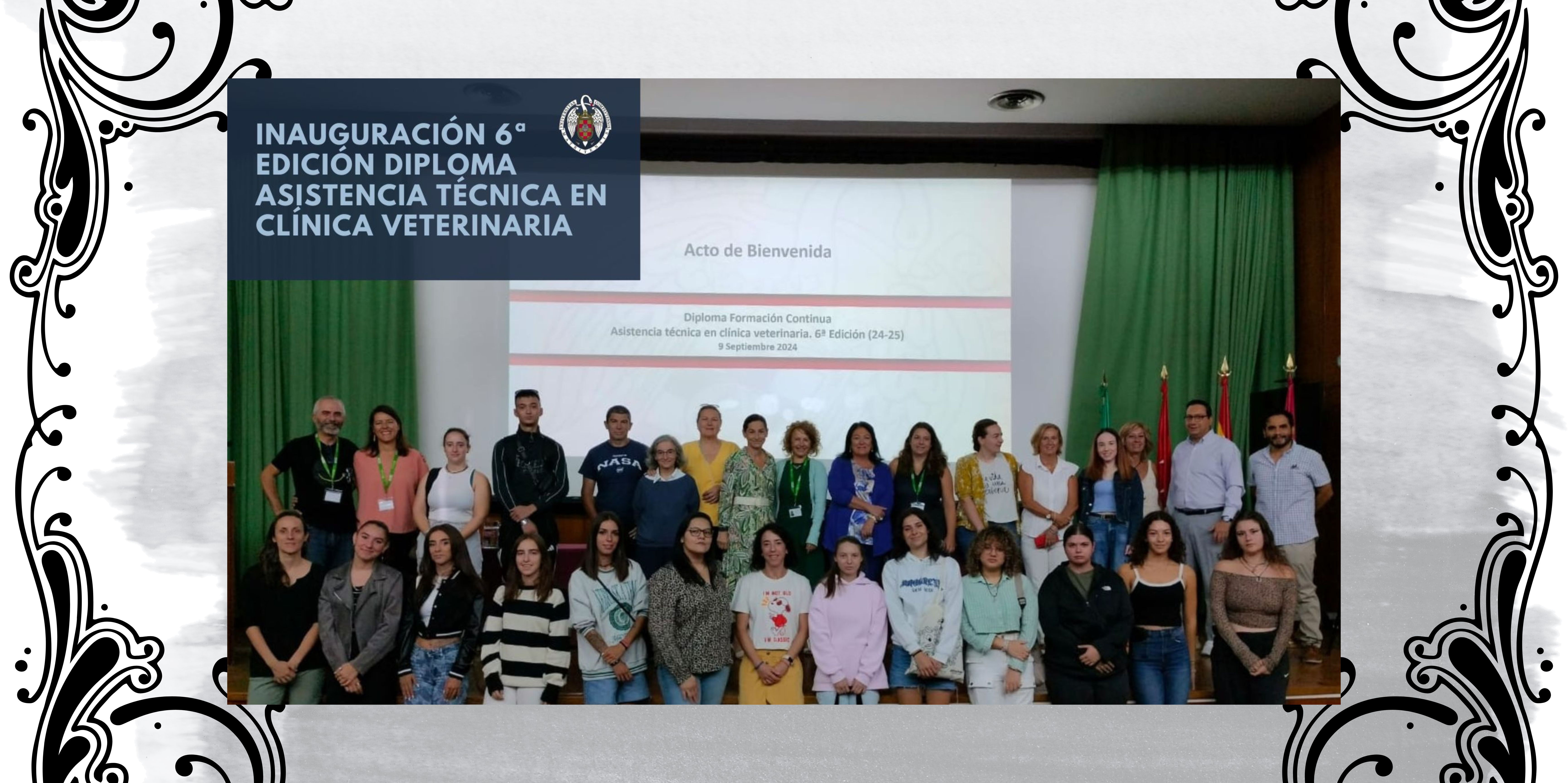 INAUGURACIÓN 6ª EDICIÓN DIPLOMA ASISTENCIA TÉCNICA EN CLÍNICA VETERINARIA