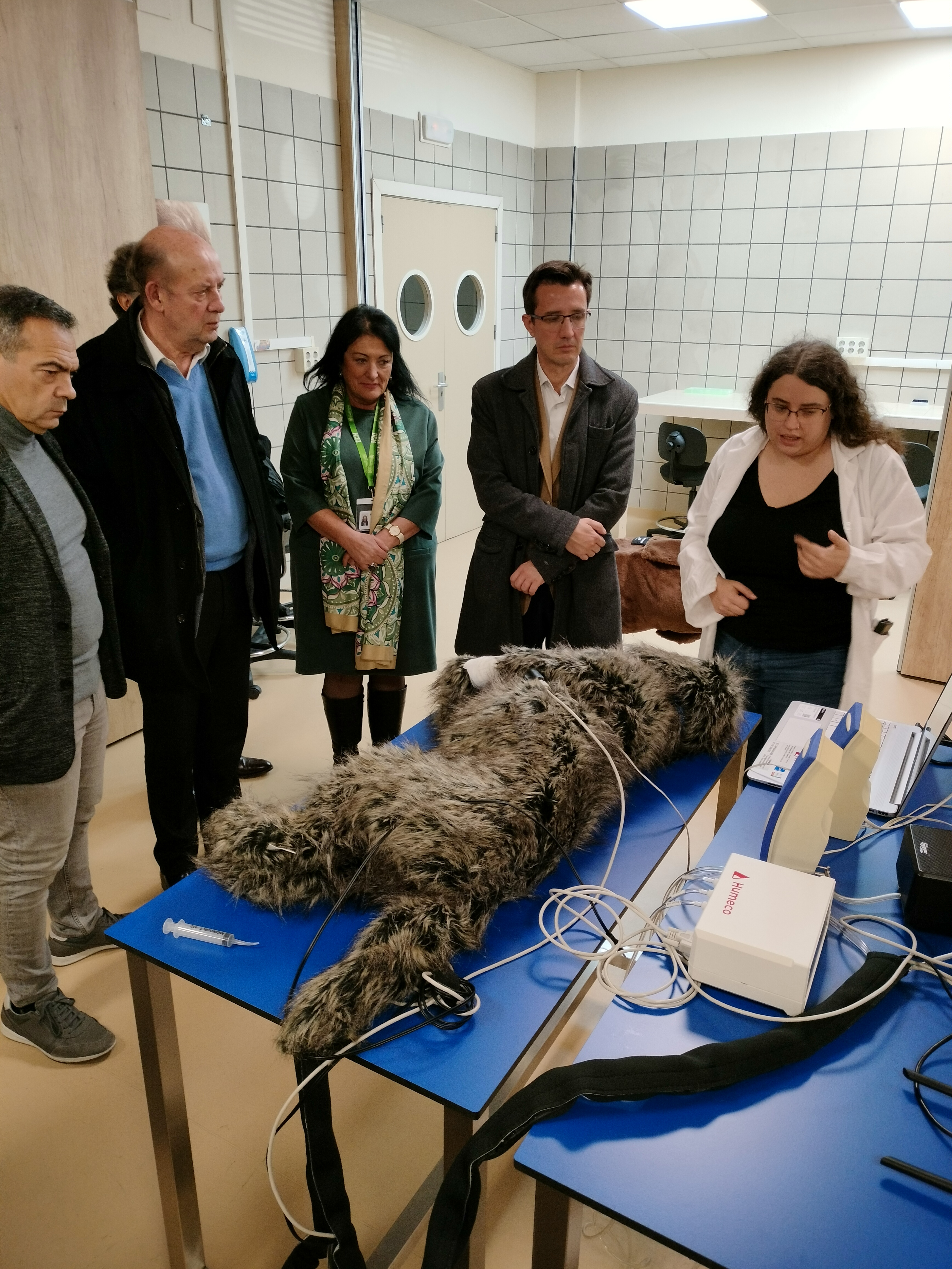 Visita del Vicerrector de Tecnología y Sostenibilidad a la Facultad