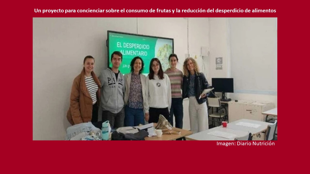 Los Colores de la Salud: más frutas y verduras y menos desperdicios