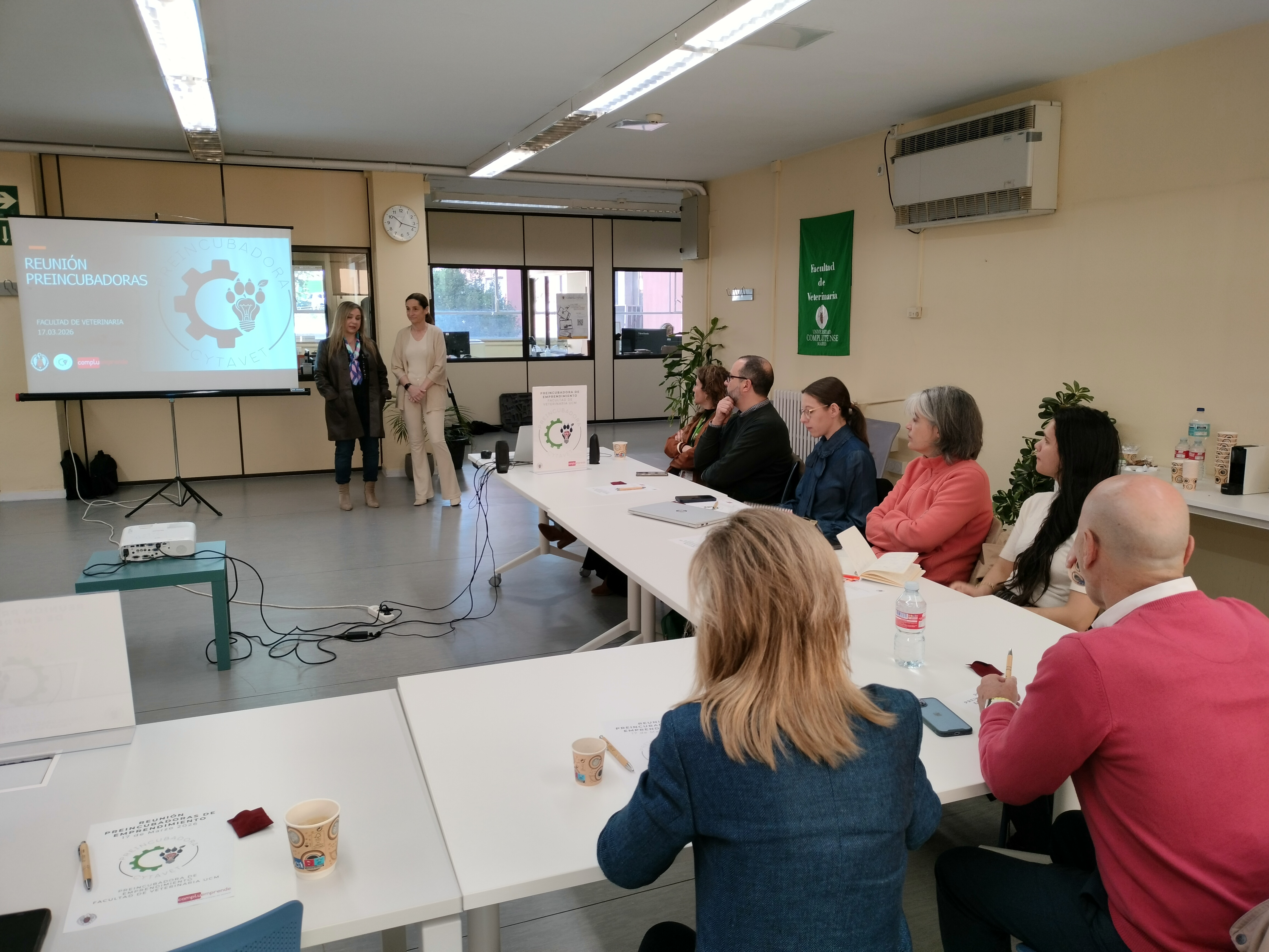 Reunión de las preincubadoras de emprendimiento de la UCM
